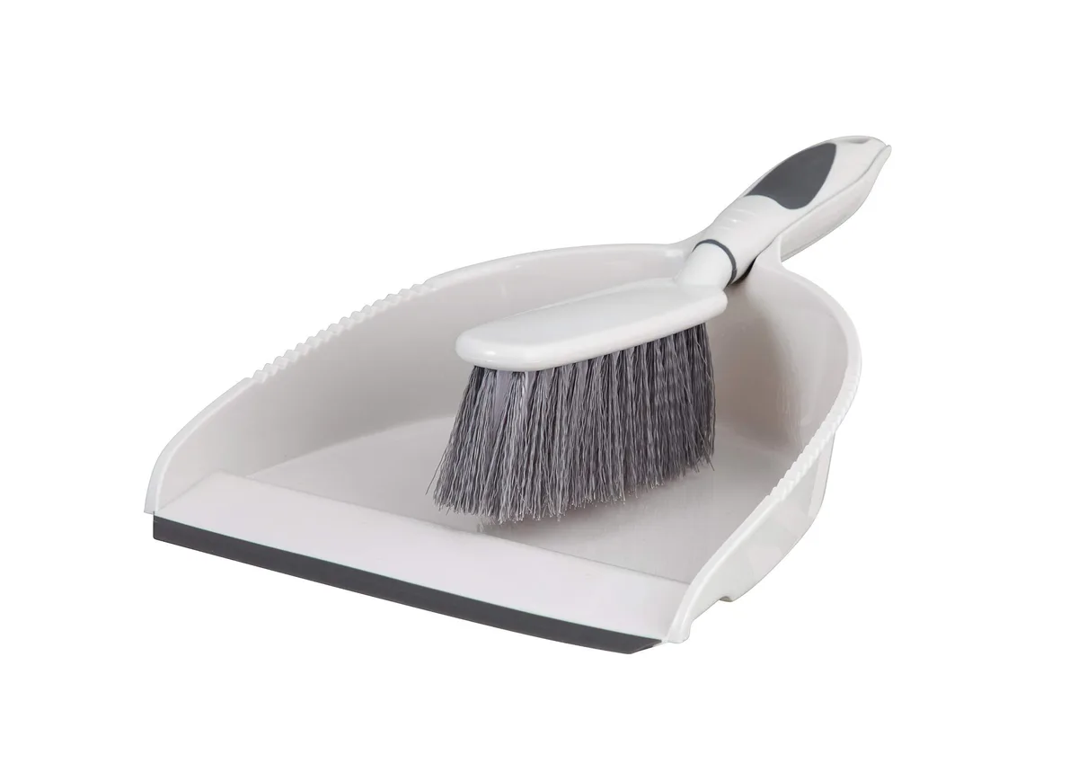 3M Brush and Dustpan Set 888 White 13 in — product photo
