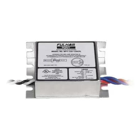 Fulham Fulham PONY NPY-120-126-CFL CFL ballast — product photo