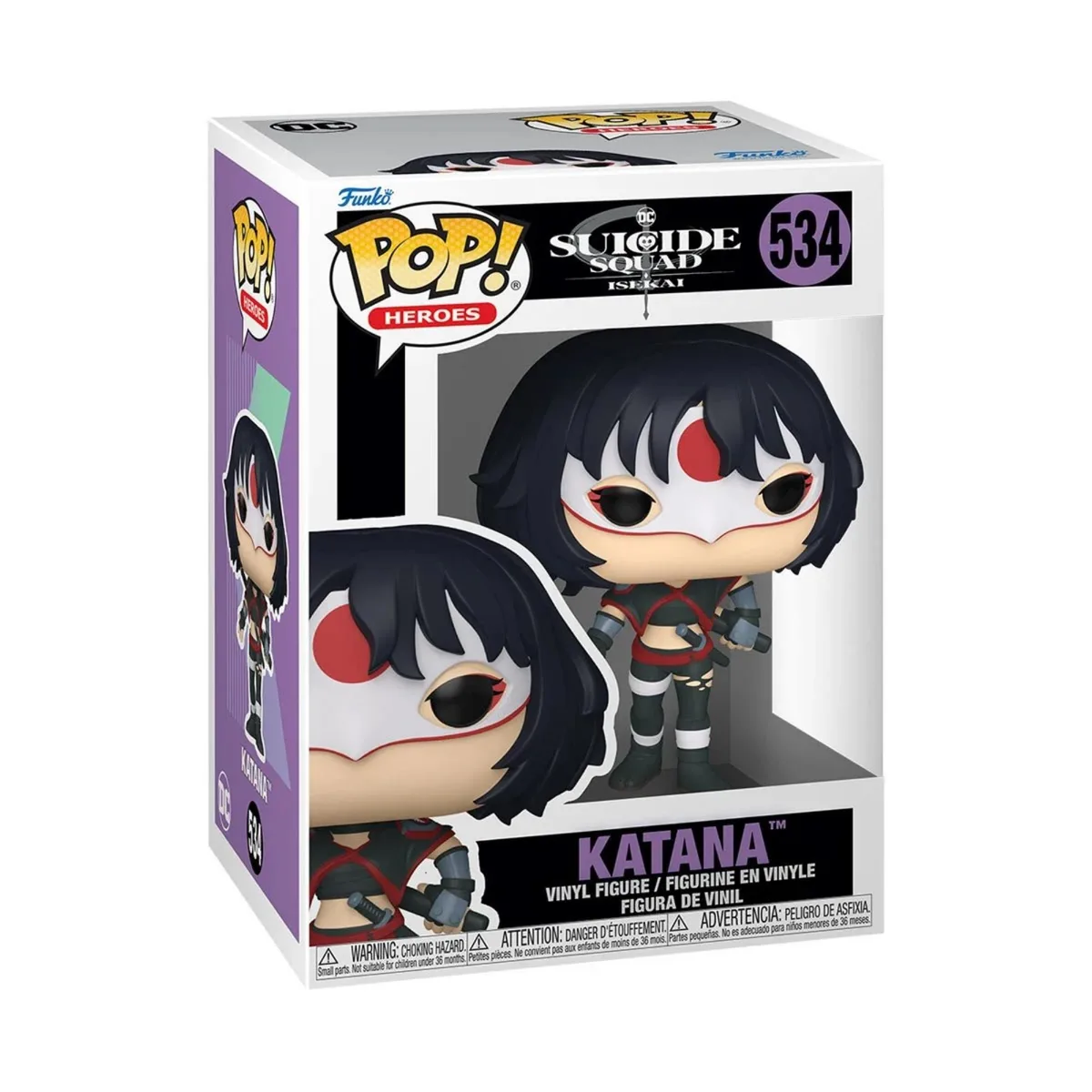 Funko Funko POP Animation DC Suicide Squad Katana 84134 collectible — product photo