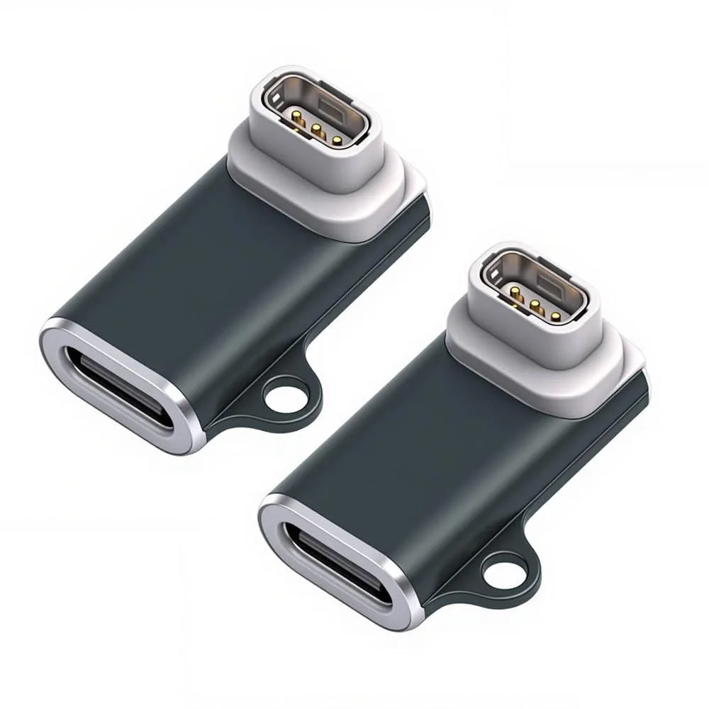 LORDWORLD LORDWORLD USB-C to 3-Pin Watch Charger Adapter 2-Pack — product photo