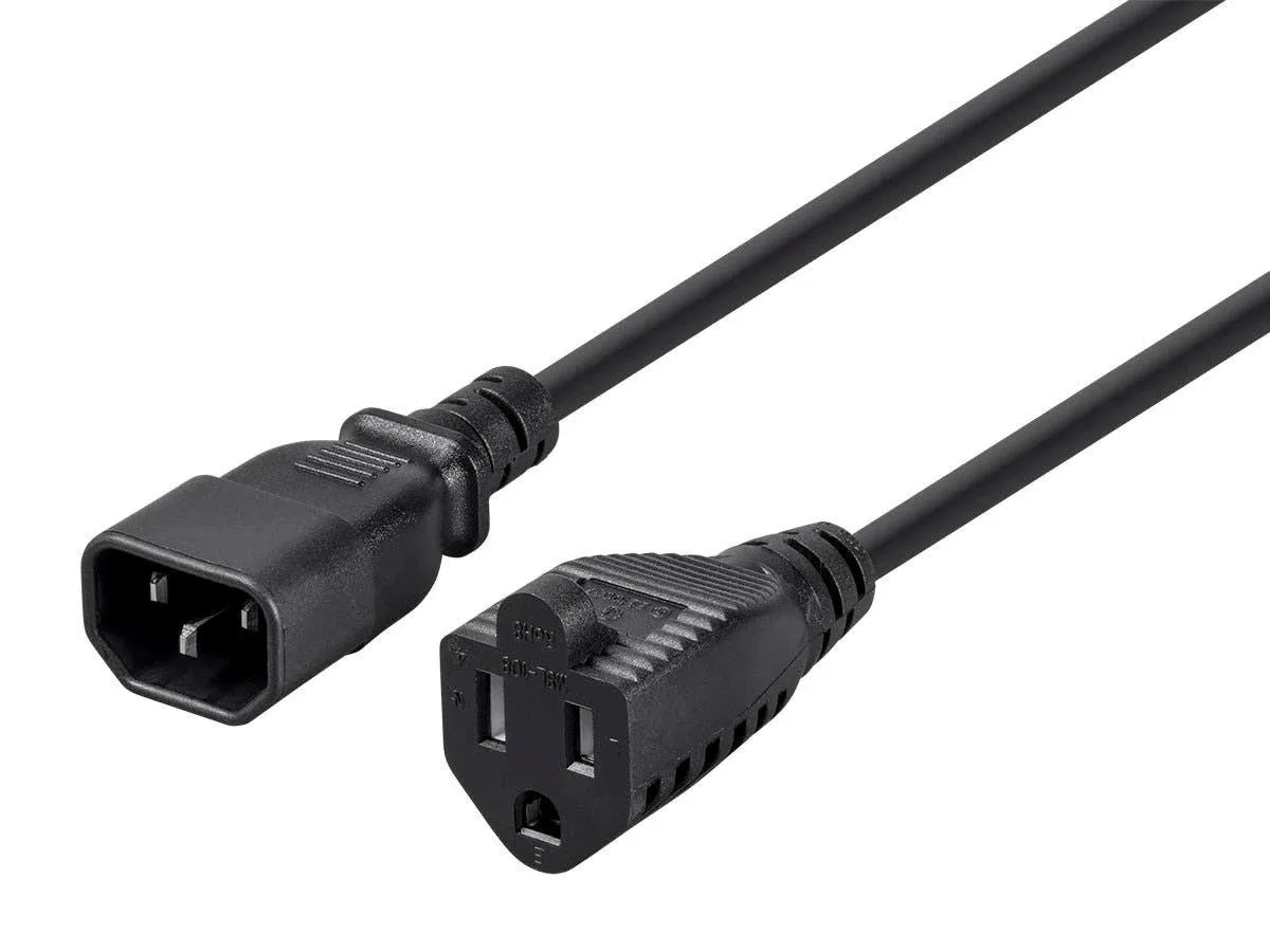 Monoprice Inc. Monoprice 140058 computer power cord 0.9144 m C14 to C13 — product photo