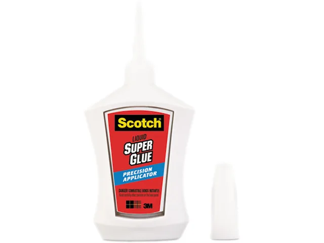 3M 3M AD124 Super Glue Liquid Precision Applicator .14 oz — product photo