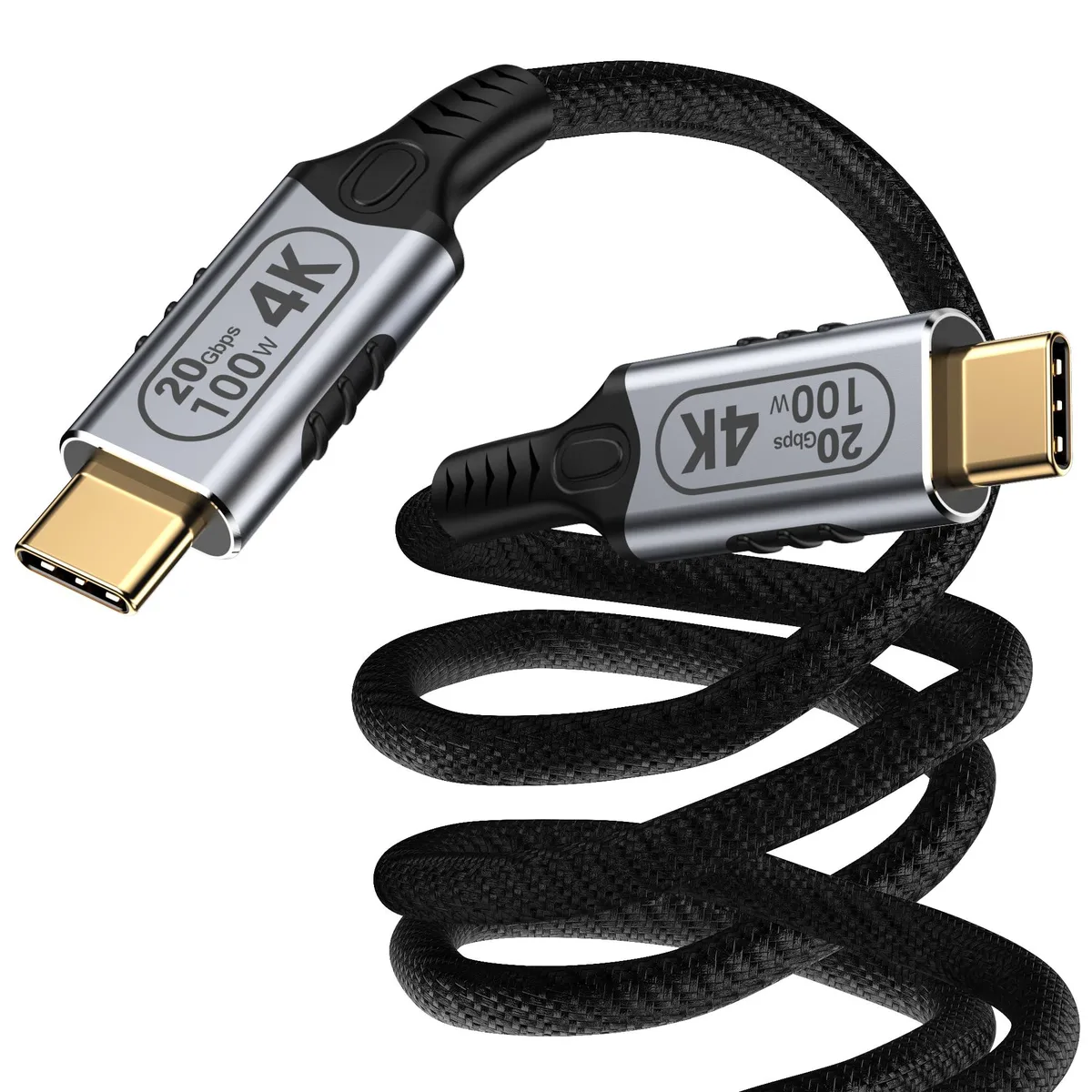 Vszerda Vszerda USB-C to USB-C cable 16.5ft 20Gbps 4K 60Hz 100W — product photo
