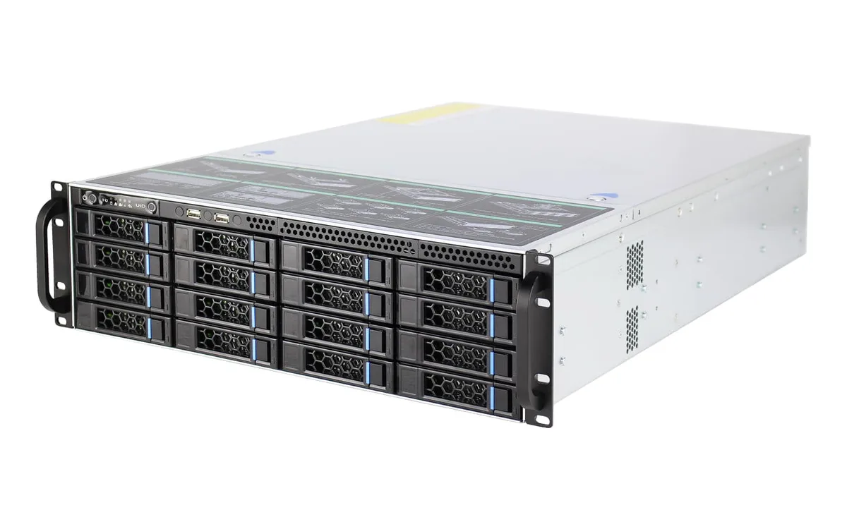 HOTCFWQ HOTCFWQ 3U 16-Bay 6Gb/s SAS Server Chassis — product photo