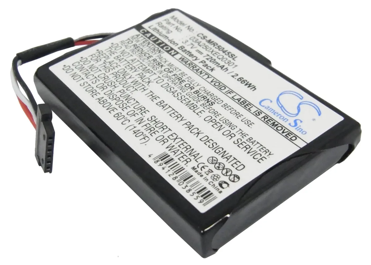 CameronSino CameronSino DS-CS-MR5045SL 720mAh 3.7V GPS battery — product photo