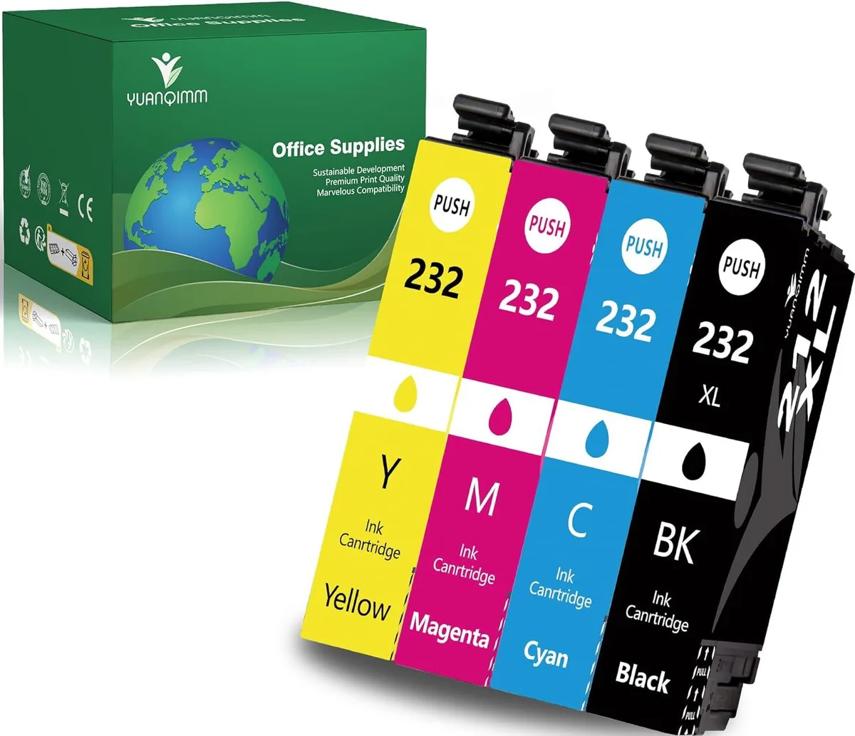 NuoTo NuoTo 232XL ink cartridge 4 pack — product photo