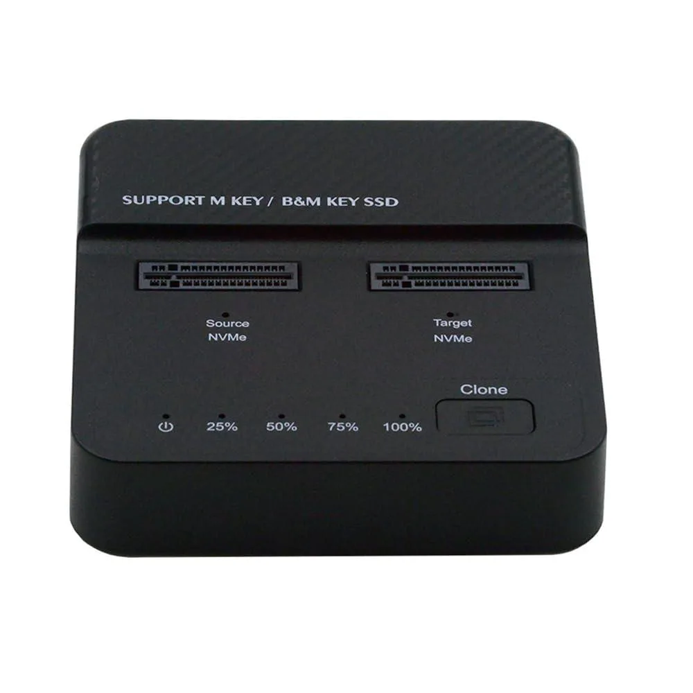 LORDWORLD LORDWORLD Dual-Bay NVME Cloner 20Gbps Vertical Enclosure — product photo