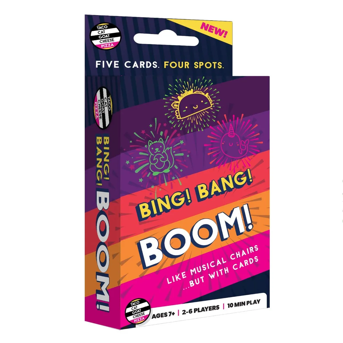 Worry Free Gadgets Bing Bang Boom Card Game 2-6 Players 10 min — product photo