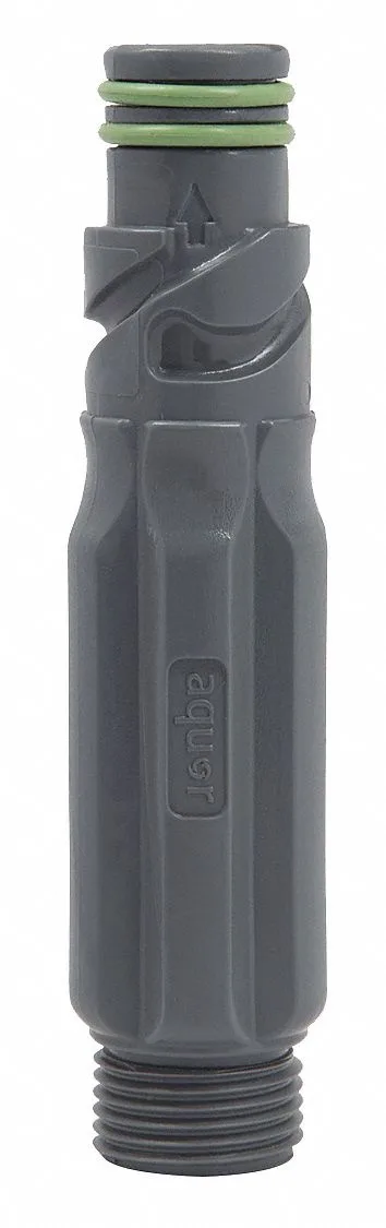 Aquor Water Systems Aquor Water Systems CN-S1-G Hose Connector Acetal Gray — product photo