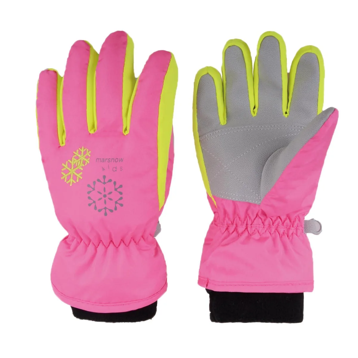 Vibe Kids Ski Snow Mittens XS Rose Red — product photo