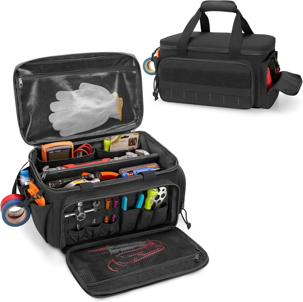 BFKK BFKK 14-Inch Tool Bag Black Anti-friction Bottom — product photo