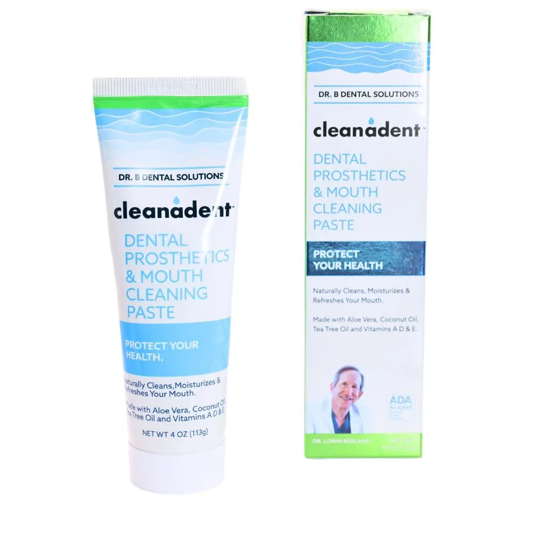 Green 4 oz toothpaste tube standing upright with white cap