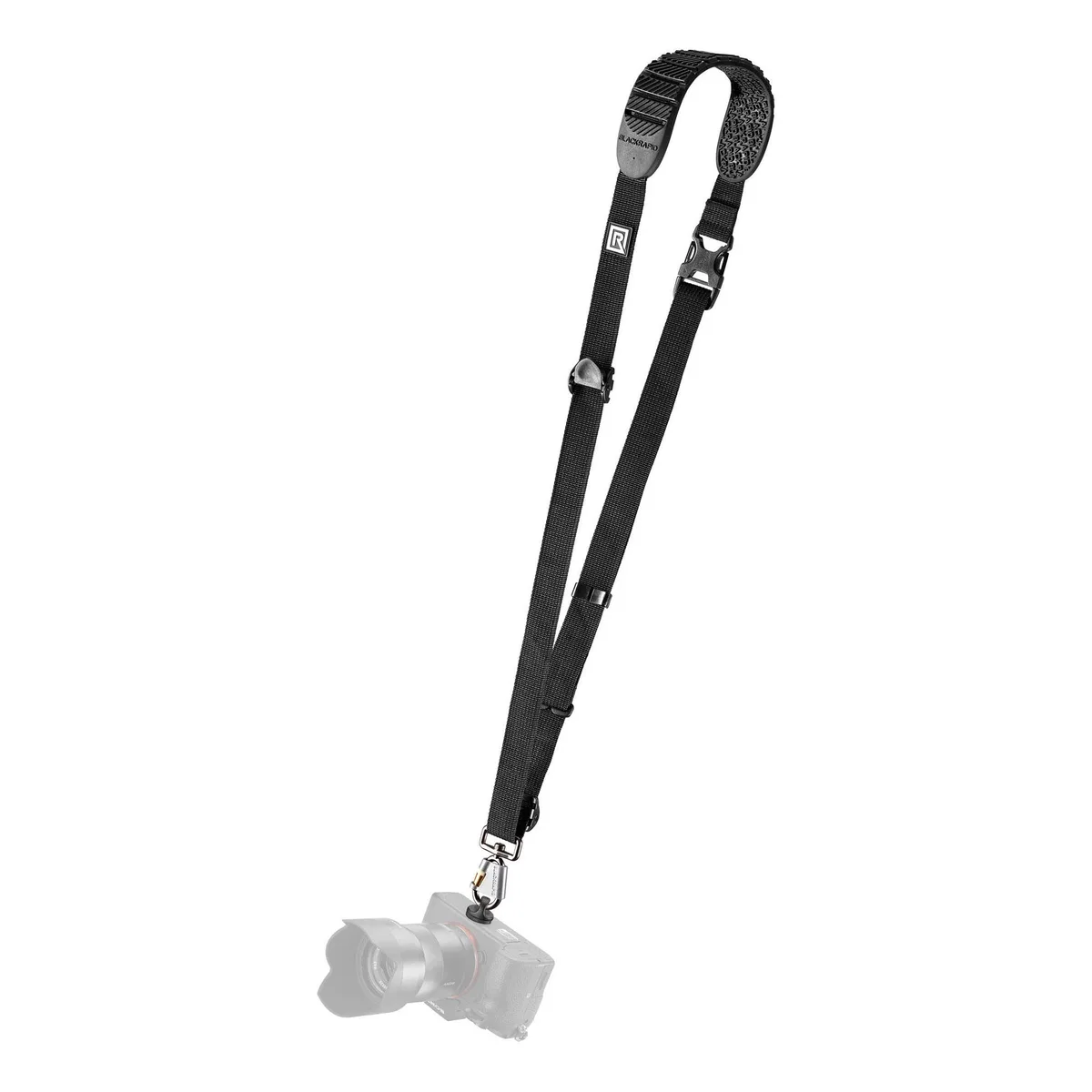 BlackRapid BlackRapid Cross Shot Breathe Strap 361001 Black 36-70 in — product photo