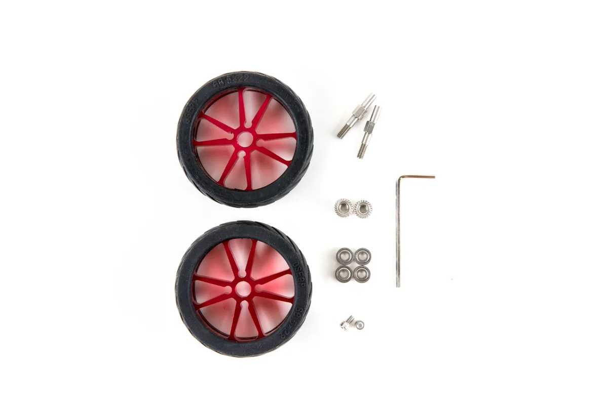 OSEPP OSEPP Rim Set RIM-90T 2 rims tires bearings hardware — product photo