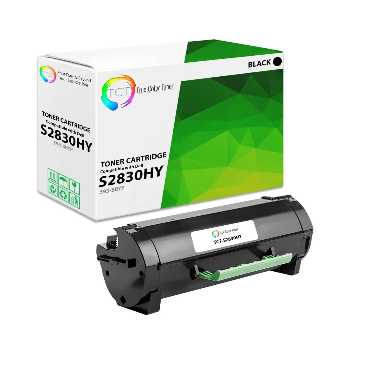 True Color Toner True Color Toner 593-BBYP toner cartridge Black High Yield 20000 pages — product photo