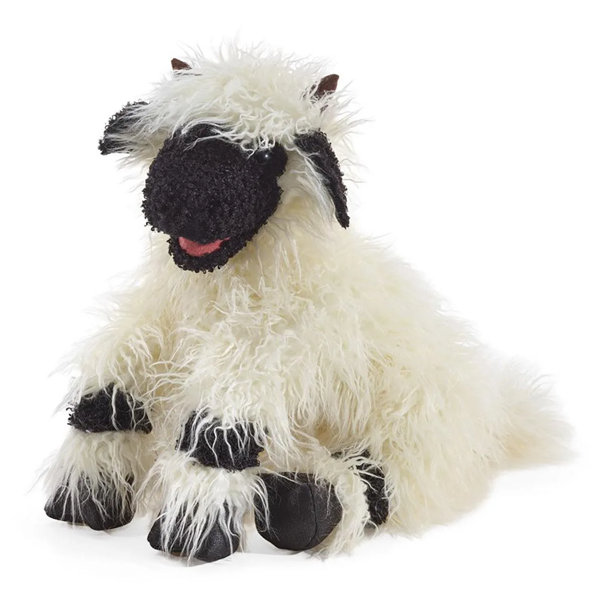 Folkmanis Puppets Folkmanis Valais Blacknose Sheep Hand Puppet 15 — product photo