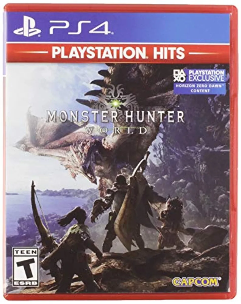 Capcom Capcom Monster Hunter: World PS4 Video Game RNAB071G5HZ7F — product photo