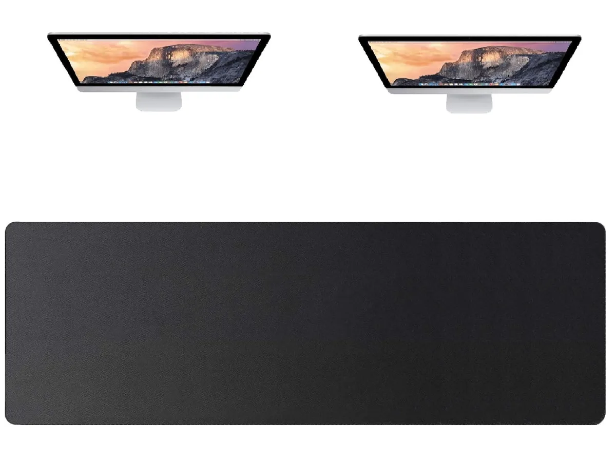 Batianda Batianda Extended-Large Mouse Pad Keyboard Pad 55" x 15" Black — product photo
