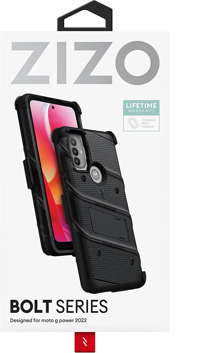 Zizo Zizo Bolt Bundle for Moto G Power 2022 Case — product photo