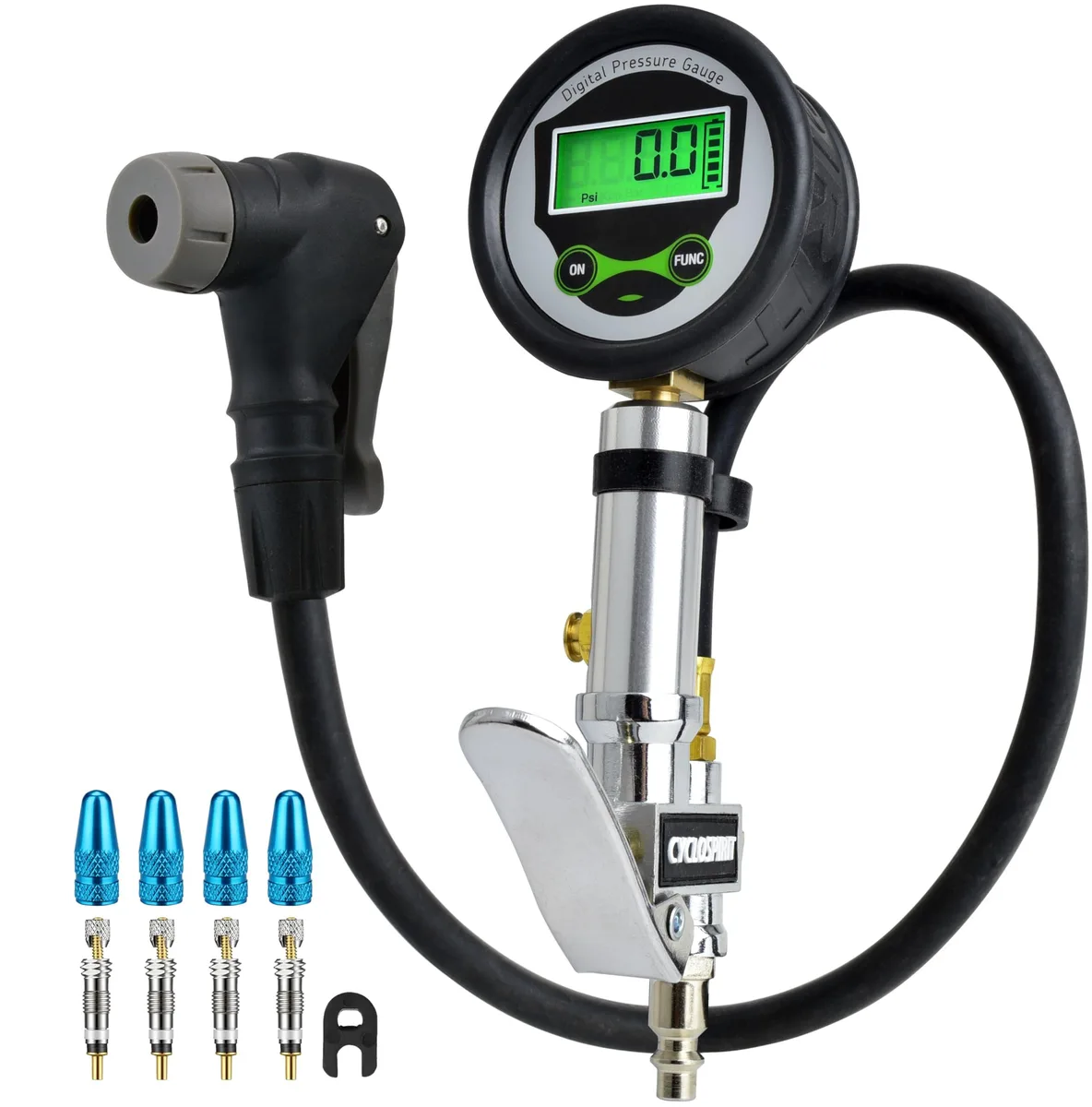 KEHIPI KEHIPI Digital Tire Inflator 200 psi 18" hose — product photo