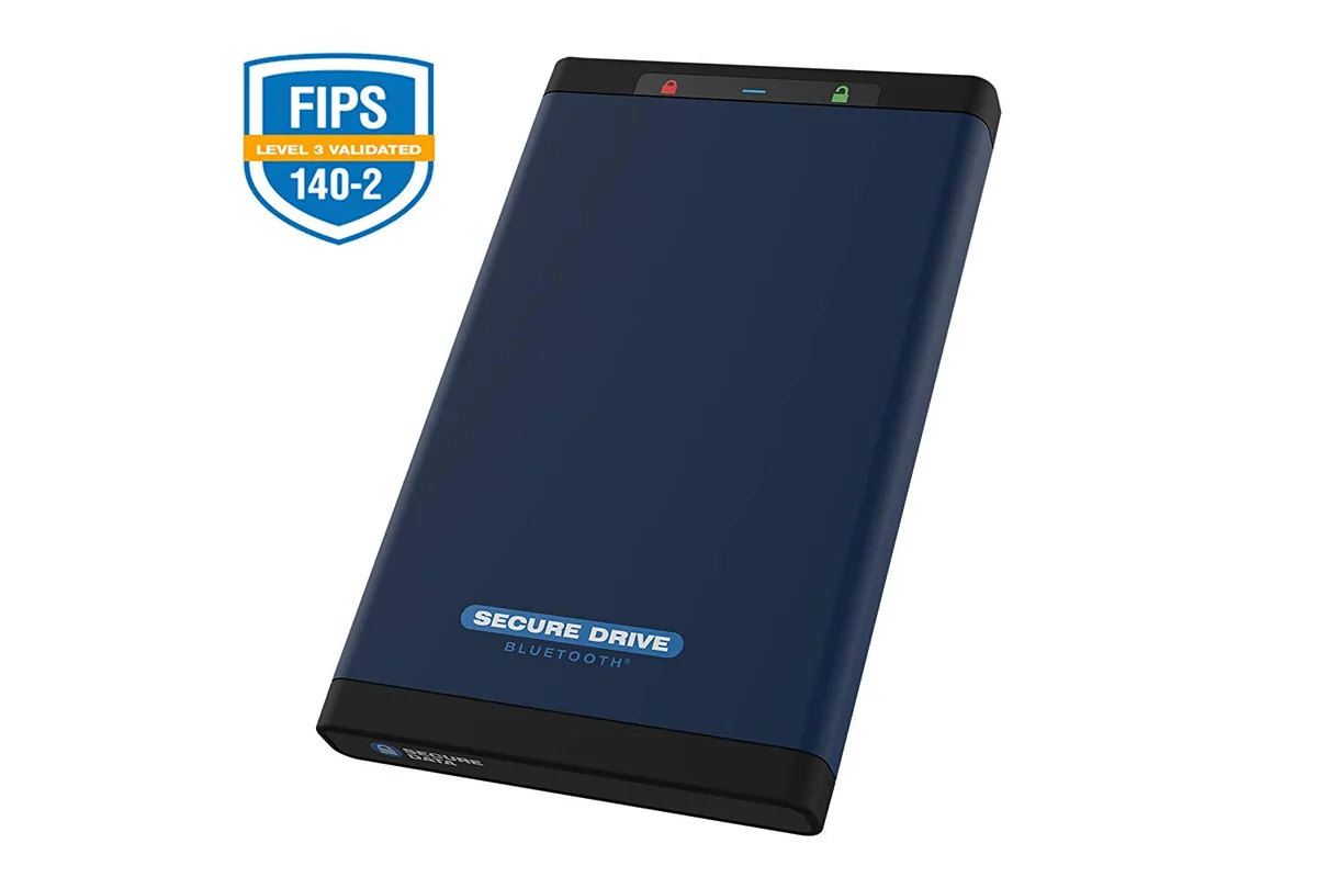 SECUREDATA SECUREDATA SecureDrive BT 500GB portable SSD — product photo
