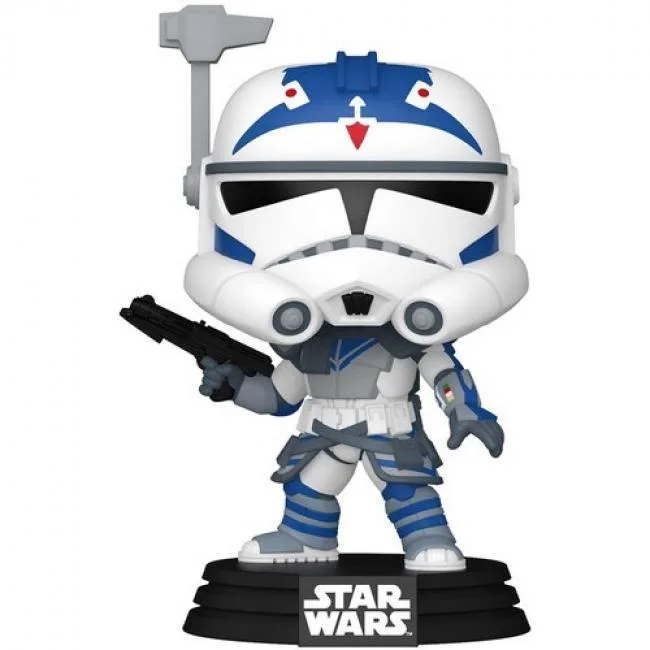 Vinyl bobblehead of ARC Trooper Fives holding blaster, 4.7 inches tall