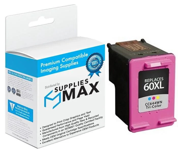 SuppliesMax SuppliesMax HP CC644WN Tri-Color Inkjet 440 Pages — product photo