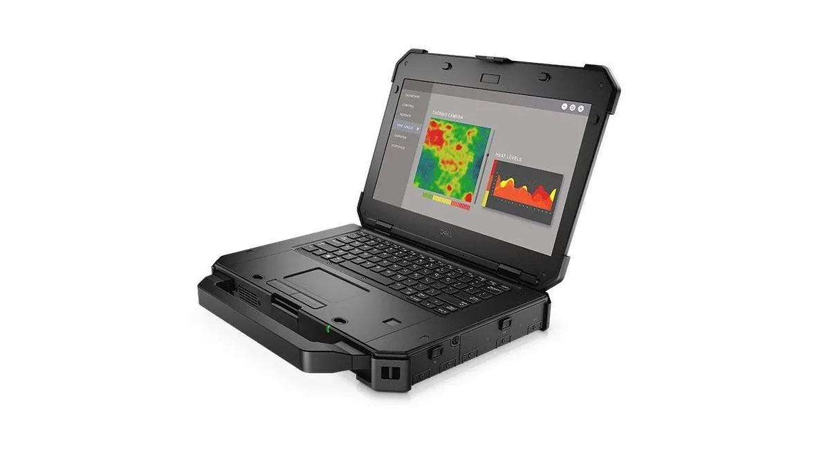 DELL DELL Latitude 7424 Rugged laptop Intel Core i5-8350U 1.70GHz 14" FHD touch 16GB 512GB SSD — product photo