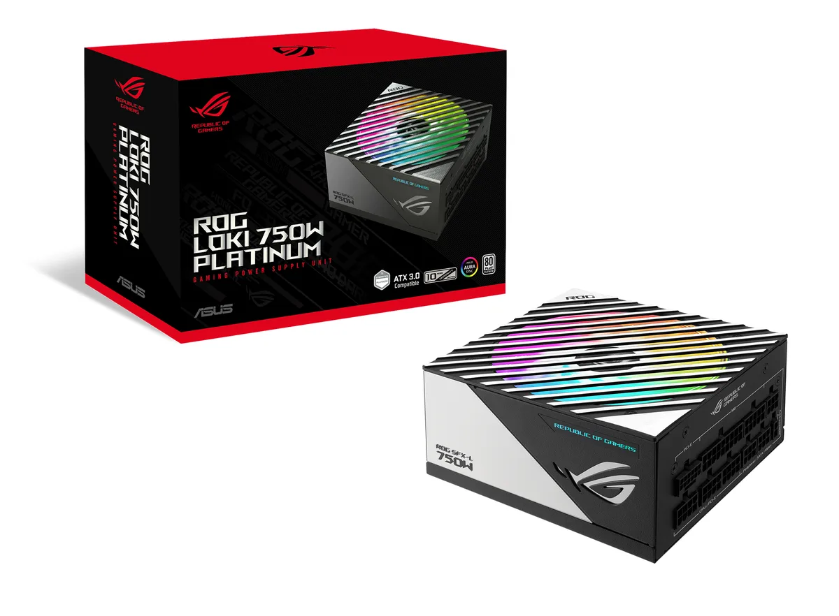 ASUS ASUS ROG-LOKI-750P-SFX-L-GAMING 750 W power supply — product photo