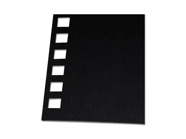 GBC GBC 2514478 ProClick Pre-Punched Presentation Covers, 11 x 8-1/2, Black, 25/Pack — product photo