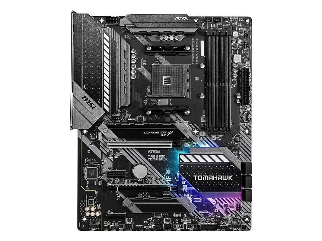 MSI MSI MAG B550 TOMAHAWK AMD Motherboard — product photo