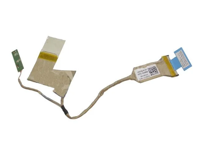 Flat orange-brown ribbon cable with multiple connectors for Dell Latitude E5410
