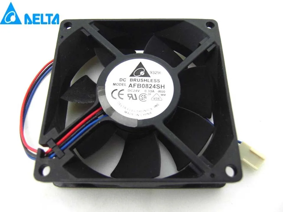 Zyvpee Zyvpee AFB0824SH R00 80x25mm 24V 0.33A 3 Pin case fan — product photo
