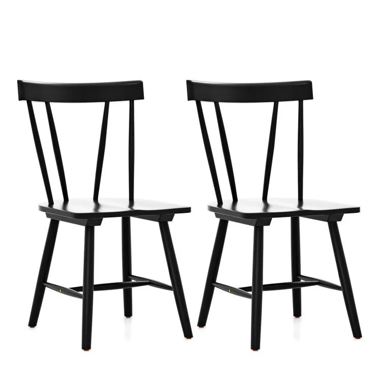 SlickBlue SlickBlue Windsor Armless Chair Black 21.5x20x34.5 — product photo