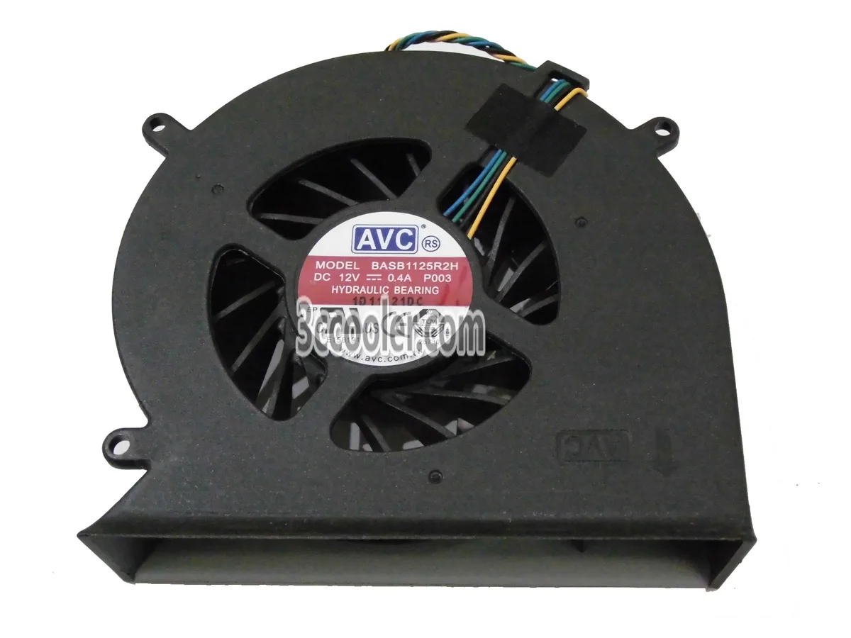 OEM Industries OEM Industries BASB1125R2H 12V .4A 4 Pin CPU cooler — product photo