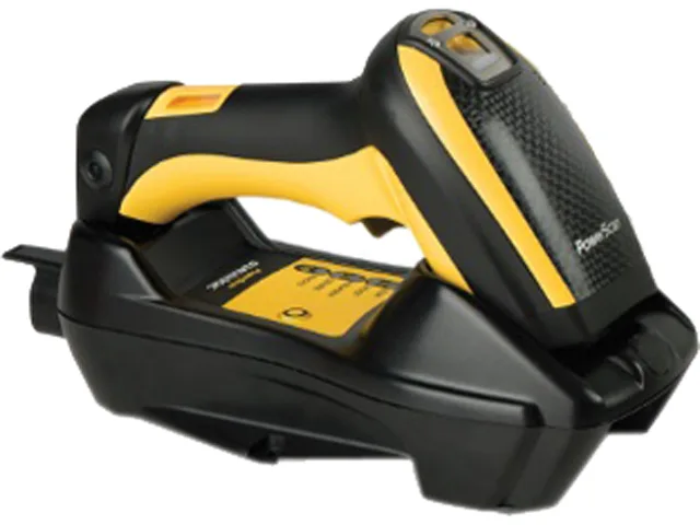 Datalogic Datalogic PowerScan PM9100-910RBK10 barcode scanner 910 MHz USB kit — product photo