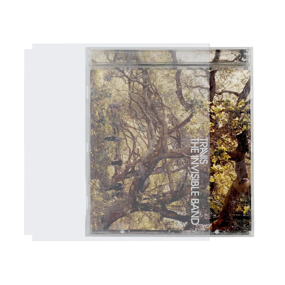 sdroceRyaM CD Outer Sleeves 50pcs Clear Anti-Static 6.1 x 5.1in — product photo