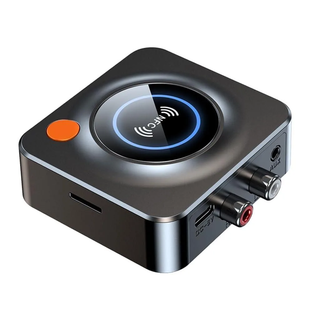  CHANNEL VISION C52 Bluetooth 5.3 Receiver NFC TF Card 3.5mm AUX/RCA — product photo