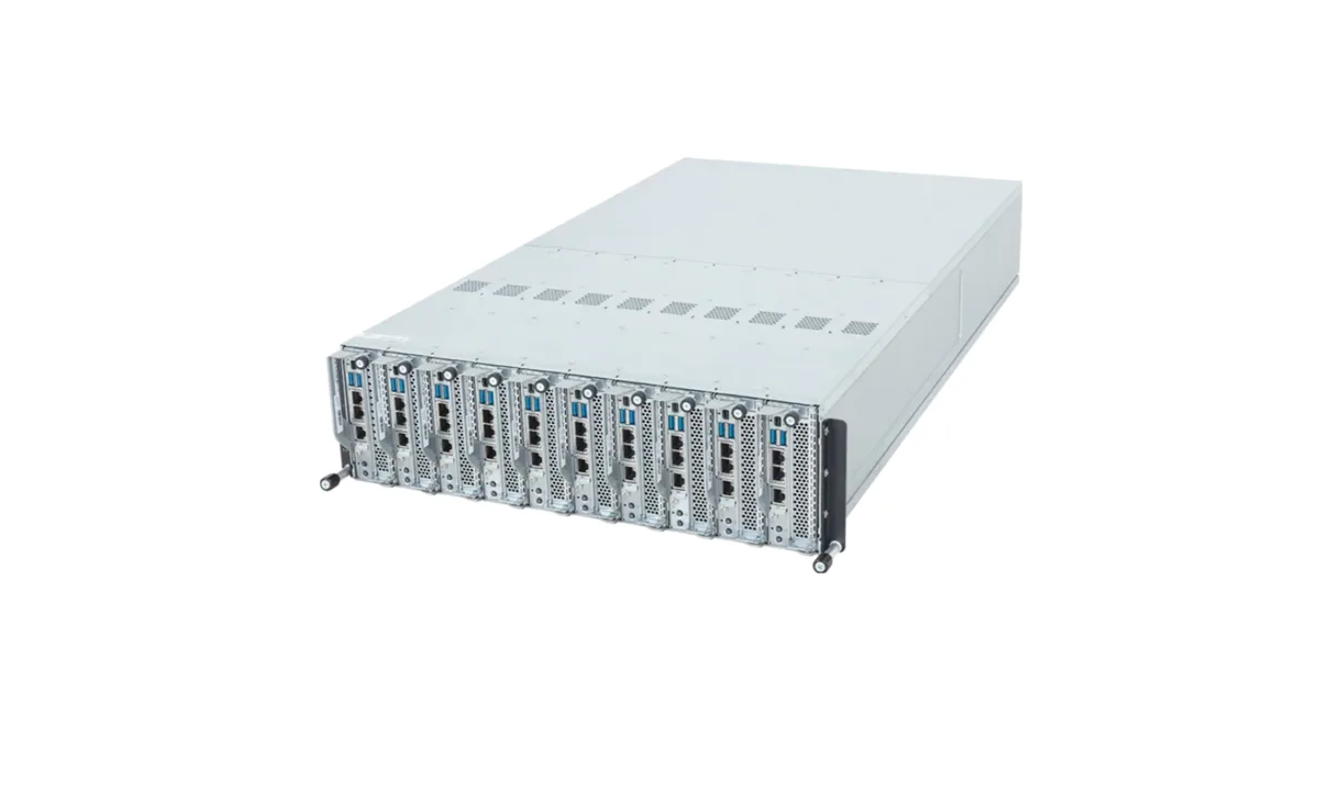 GIGABYTE GIGABYTE B343-C40-AAJ3 barebone server 3U 10-node 20-bay — product photo