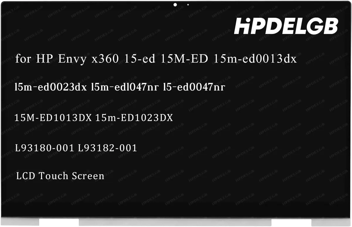 NUOLAISUN NUOLAISUN HP Envy x360 15-ed LCD Touch Screen Digitizer Assembly Bezel — product photo