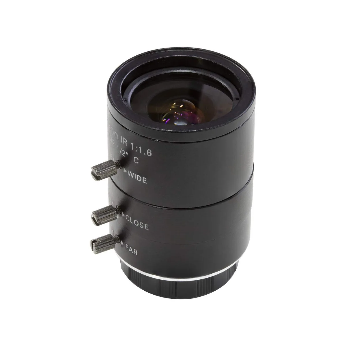 KEHIPI KEHIPI 4-12mm Varifocal C-Mount Lens for Raspberry Pi HQ Camera with C-CS Adapter — product photo