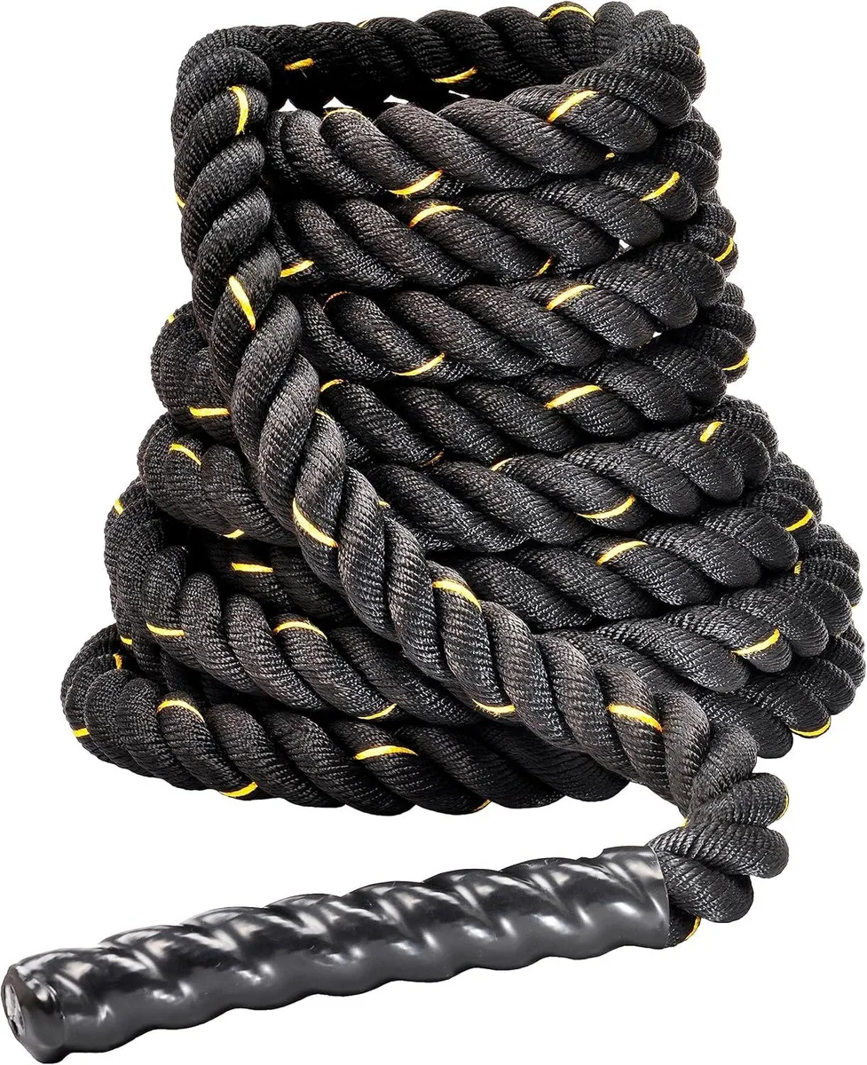 TAURKENAM TAURKENAM Battle Rope 1.5-Inch 30FT Black — product photo