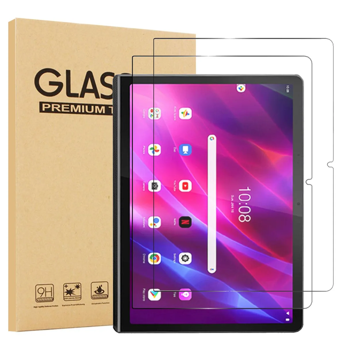 anicestore anicestore Tempered Glass Screen Protector 2 Pack for Lenovo Yoga Tab 11 YT-J706F 11.0 2021 — product photo