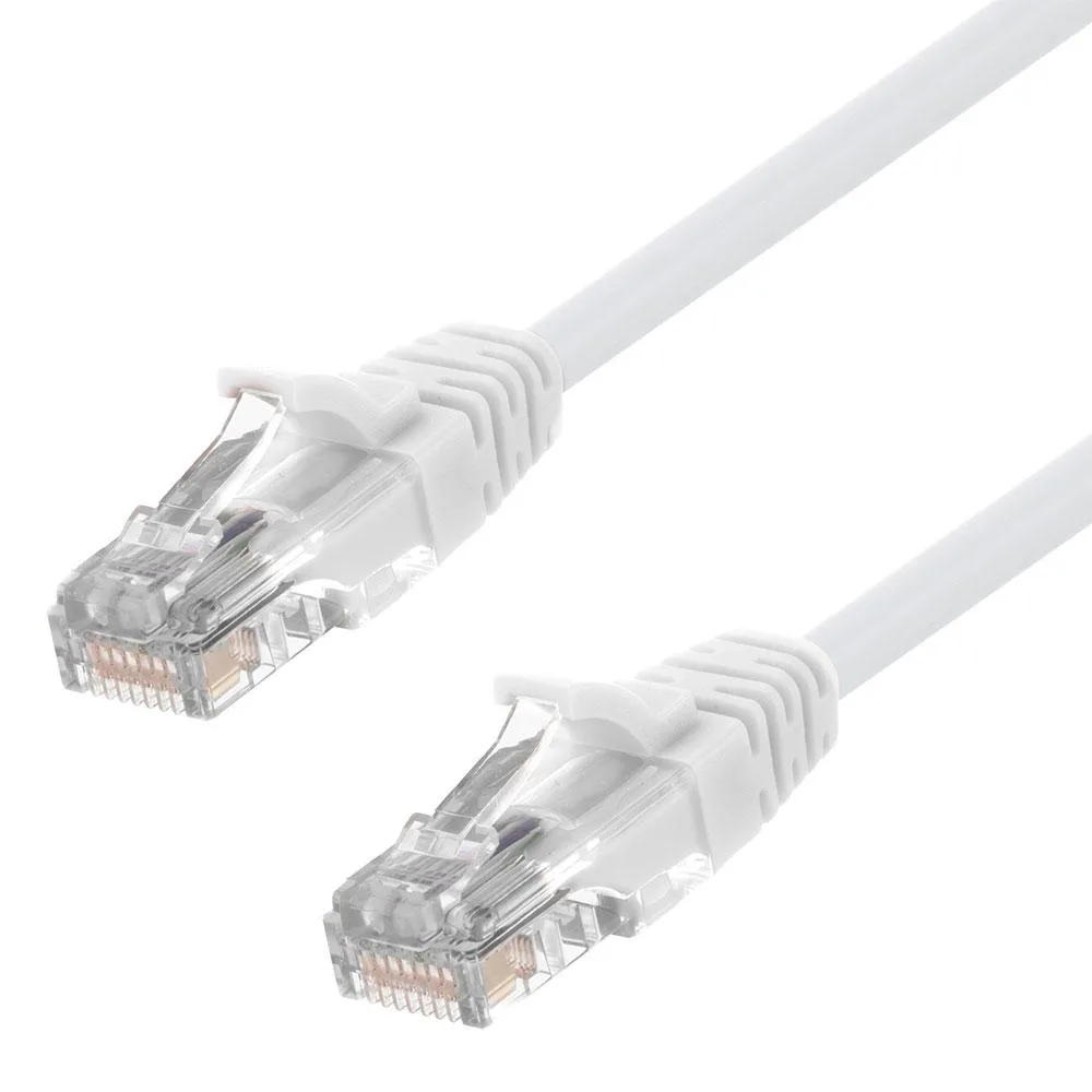 NavePoint NavePoint CAT5E UTP 24AWG 2 Ft 10 pack White network ethernet cable — product photo