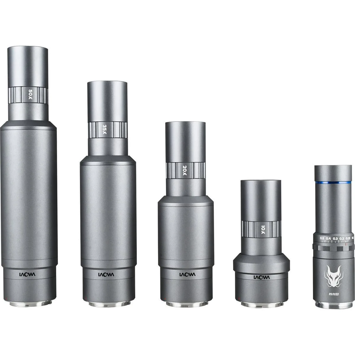 Venus Optics Venus Optics Laowa Aurogon FF 10-50x NA0.5 Supermicro APO camera lens — product photo