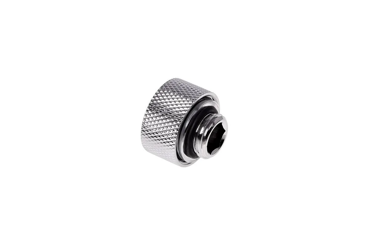 Alphacool Alphacool HT 13mm HardTube Compression Fitting G1/4 Chrome 6-Pack — product photo