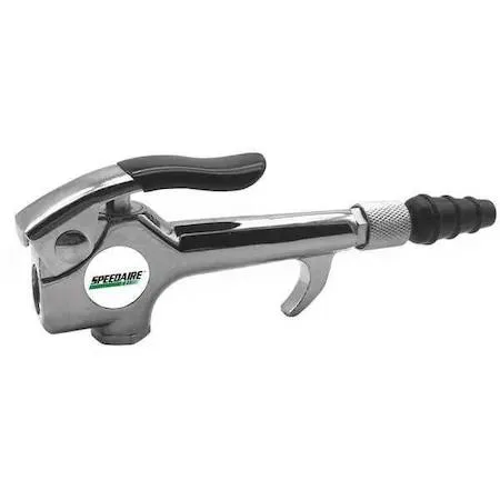 Chrome thumb-lever inflator tool, aluminium alloy body, six inches long