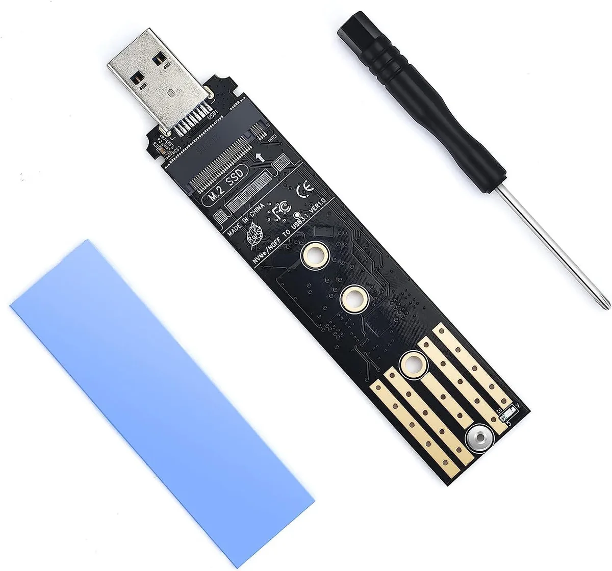 BONAEVER BONAEVER M.2 NVME SATA USB 3.1 10Gbps 4TB Adapter — product photo