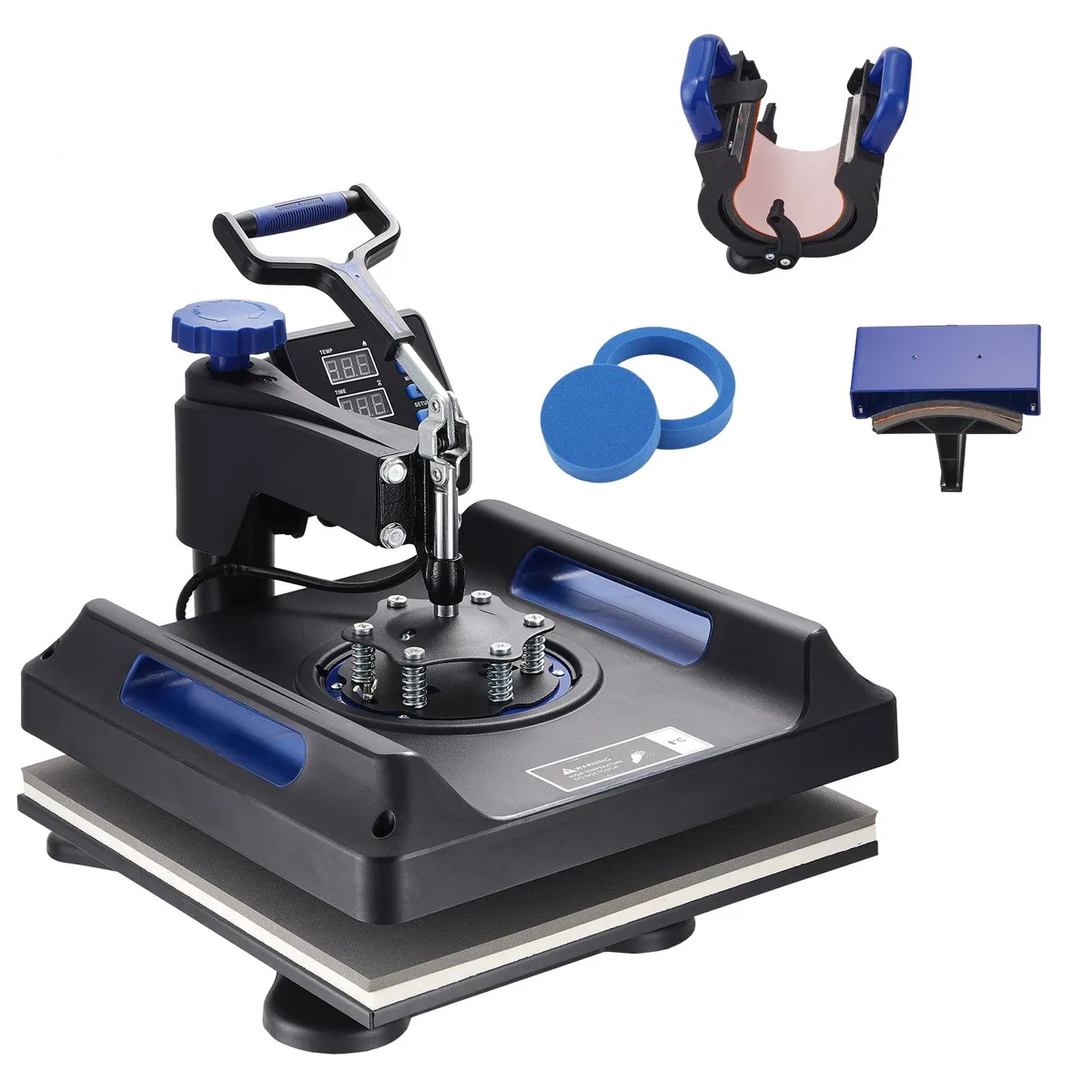VEVOR VEVOR 15x15in Swing-Away 5-in-1 Heat Press 1000W 110V 3D Printers Accessories — product photo
