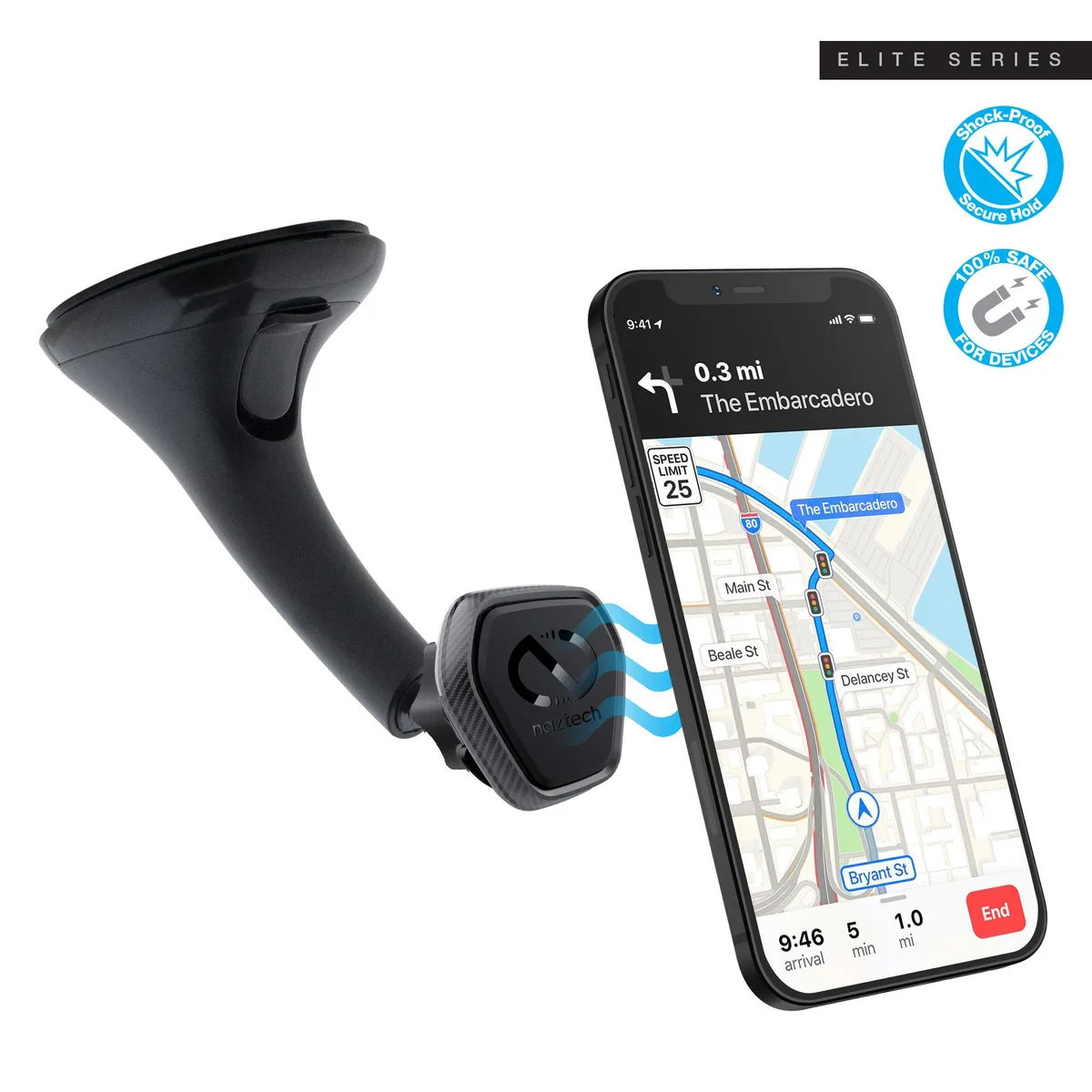 Naztech Naztech MagBuddy Elite Windshield Mount 15478 — product photo